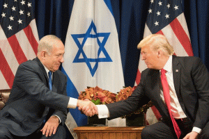 Benjamin Netanyahu şi Donald J. Trump (sursa foto: Facebook)