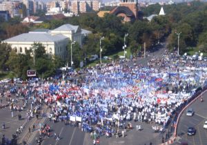 BNS organizează astăzi proteste în Capitală şi în 30 de judeţe