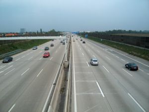 Lucrările de remediere pe autostrada Sibiu-Orăştie au început