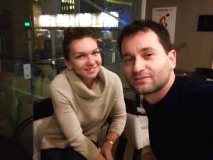 Simona Halep şi Cosmin Hodor (Sursa foto: Facebook)