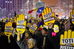 Protest antiguvernamental în Bucureşti (Sursa foto: "Corupţia Ucide"/ Facebook)