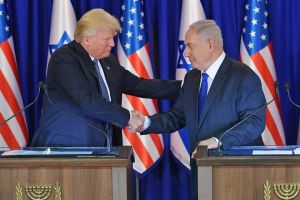 Donald Trump, preşedintele SUA şi Benjamin Netanyahu, premierul Israelului (Sursa foto: Facebook)