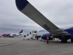 Aeroportul din Sibiu a înregistrat peste 530.000 de pasageri în 2017