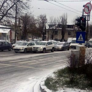 Când vine iarna în Bucureşti!