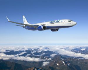 Blue Air a depăşit pragul de 5 milioane de pasageri, în 2017