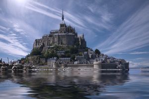 Insula Mont Saint-Michel, evacuată de urgenţă