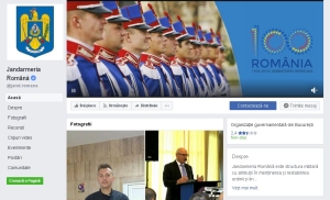 Pagina de Facebook a Jandarmeriei, "săltată" de internauţi