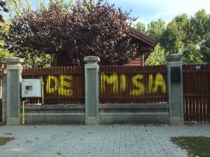 Conacul lui Liviu Dragnea din Alexandria, vandalizat