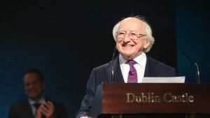 Michael D Higgins (Sursa foto: Twitter)