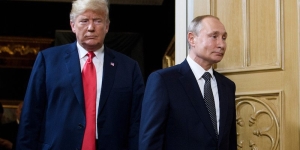 Donald Trump şi Vladimir Putin (Sursa foto: Twitter)