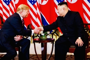 Donald Trump şi Kim Jong-un (Sursa foto: Twitter)