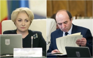 Viorica Dăncilă şi Tudorel Toader (Sursa foto: Twitter)