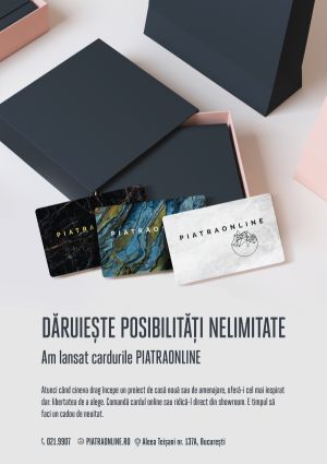 Piatronline lansează cardurile-cadou