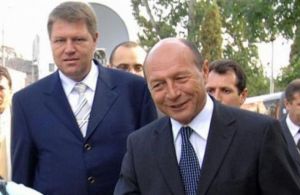 Traian Băsescu şi Klaus Iohannis (Sursa foto: Twitter)