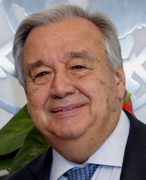 Secretarul general al ONU, Antonio Guterres