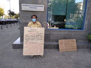 Greva foamei în faţa ASF, în semn de protest împotriva Autorităţii