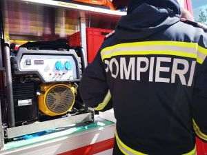 Opt maşini de pompieri au intervenit după ce a ieşit fum dintr-un ventilator al secţiei mobile ATI