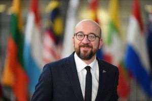  Charles Michel, preşedintele Consiliului European