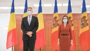 Klaus Iohannis şi Maia Sandu (sursa foto: Administraţia Prezidenţială)