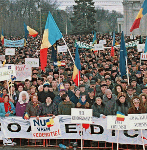 Miting la Chişinău pentru libertate