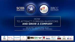 SCEB şi BRCC organizează evenimentul "How to Attract Investors and Grow a Company"