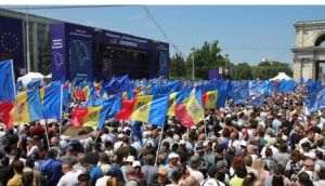 Preşedinta Maia Sandu organizează un mare miting pro-UE în capitala Chişinău