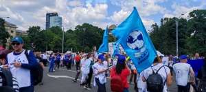 Nou protest al sindicaliştilor din Educaţie, la Bucureşti