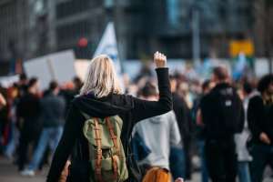 Sindicaliştii BNS protestează, joi, în faţa Ministerului Finanţelor, faţă de măsurile anunţate de Guvern