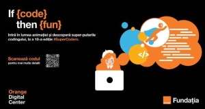 Fundaţia Orange lansează cea de-a 10-a ediţie a programului SuperCoders, dedicat copiilor pasionaţi de programare