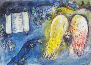 Marc Chagall (1887 1985) - "Tora" (1970)