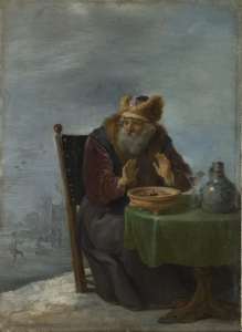 David Teniers cel Tânăr (1610-1690) - "Iarna" (cca. 1644) | Sursa: https://commons.wikimedia.org/wiki/File:David_Teniers_de_Jonge_-_Winter_(National_Gallery,_Londen).jpg