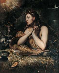 Domenico Tintoretto (1560-1635) - "The Penitent Magdalene", (1598-1602)