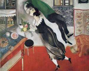 Marc Chagall (1887-1985) - "Ziua de nastere" (1915)