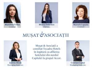 Muşat & Asociaţii a consiliat Tecadra Hotels în legătură cu afilierea hotelului din nordul Capitalei la grupul Accor