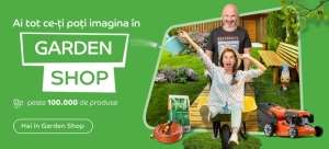 eMAG dă tonul la verde şi lansează Garden Shop, un one-stop-shop pentru casă şi grădină