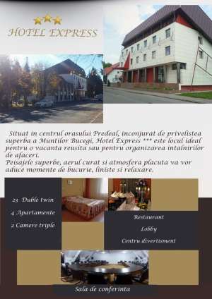 CFR Marfă oferă spre vânzare Hotelul Express situat în centrul staţiunii Predeal