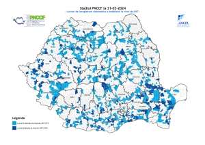 ANCPI: Lucrări de cadastru gratuite, pe o suprafaţă de 6,3 milioane de hectare