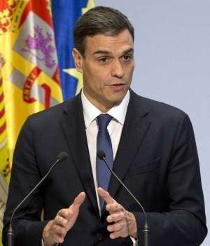 Premierul spaniol Pedro Sanchez 