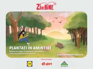 E.ON România susţine proiectul Asociaţiei Zi de Bine "Plantaţi în amintire"