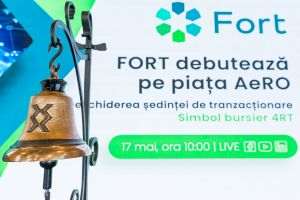 FORT, companie de securitate cibernetică parte a Bittnet Group, debutează pe piaţa AeRO a Bursei de la Bucureşti