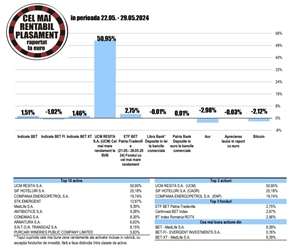 Randament de 9,4% pentru acţiunile Antibiotice