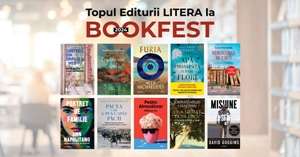 Bookfest 2024: Topul celor mai vândute cărţi la Editura Litera