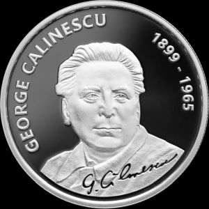 Banca Naţională a României lansează în circuitul numismatic o monedă din argint cu tema 125 de ani de la naşterea lui George Călinescu