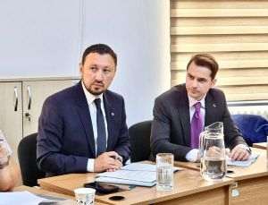 The Minister of the Environment, Waters and Forests, Mircea Fechet and Sebastian Burduja, the Minister of Energy