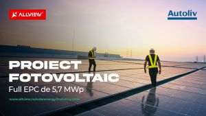 Allview Solar Energy a semnat contractul cu Autoliv România, în vederea implementării unui proiect fotovoltaic important de 5,7 MWp