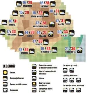 Prognoza meteo (10.08.2024- 11.08.2024)