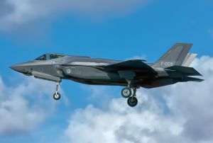 We are borrowing from the Americans for the purchase of F-35 jets