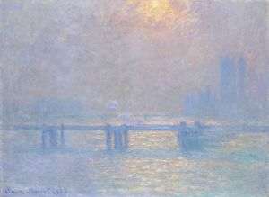 Claude Monet, one of the greatest masters of Impressionism, was captivated by London and its famous "fog", a combination of industrial pollution and humidity that created a mysterious and unique light. (Charing Cross Bridge, Thames, Claude Monet/ photo source: Museo Thyssen-Bornemisza/Wikimedia)