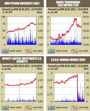 Tranzacţii de 43 milioane lei, cu mult sub media zilnică a anului 