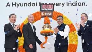 Foto: Hyundai Motor India Ltd., subsidiara indiană a Hyundai Motor, a debutat săptămâna trecută la National Stock Exchange din Mumbai. (Sursa foto: www.hyundai.com)